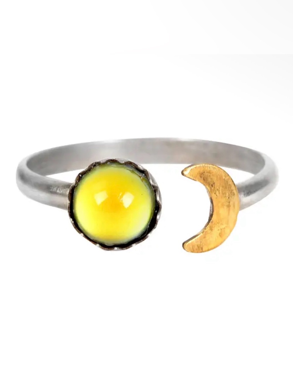 Sun and Moon Mood Ring